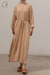 BASERANGE Ribbed wool dress DRSH-RIB-SP22 COCHLEA